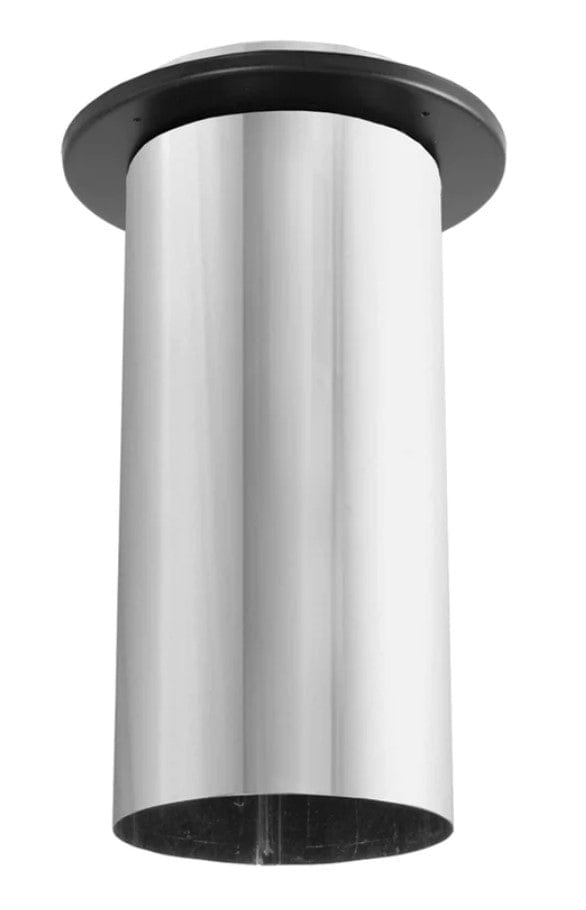 DuraVent DuraBlack 8 Inch Diameter Stainless Steel Slip Connector w/trim - 8DBK-SCSS