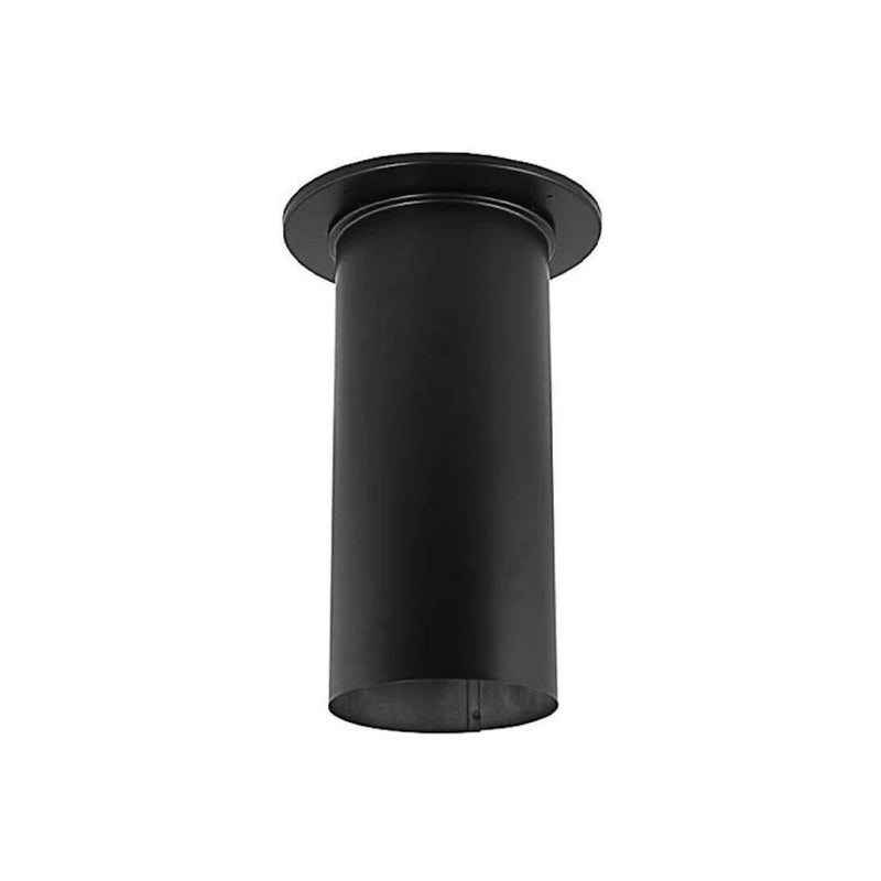 DuraVent DuraBlack 6 Inch Diameter Black Slip Connector w/Trim - 6DBK-SC