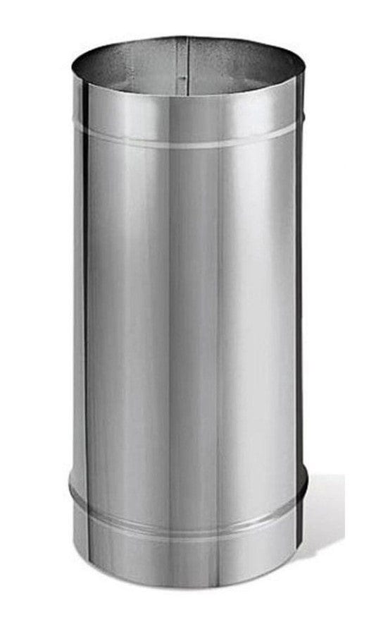 DuraVent DuraBlack 8 Inch Diameter Single Wall Stainless Steel 48 Inch Pipe Length - 8DBK-48SS