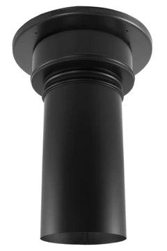 DuraVent DuraBlack 6 Inch Diameter Black Slip Increaser 6 Inch-8 Inch - 6DBK-XS8
