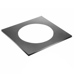 DuraVent DuraTech 7-8 Inch Diameter Square Trim Collar for Round Support Box - 7DT-TC