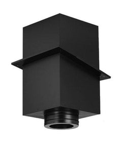 DuraVent DuraTech 6 Inch Diameter 24 Inch Reduced Clearance Square Ceiling Support Box - 6DT-CS24R