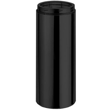 DuraVent DuraTech 8 Inch Diameter Double Wall Black Galvanized 9 Inch Chimney Pipe Length - 8DT-09B