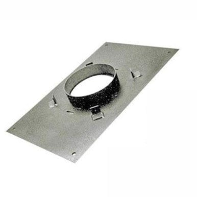 DuraVent DuraTech 8 Inch Diameter 17x21 Inch Transition Anchor Plate - 8DT-AP17x21