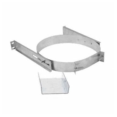 DuraVent DuraTech 6-8 Diameter Stainless Steel Adjustable Wall Support - 6DT-AWS-SS
