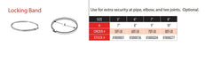 DuraVent DuraTech 8 Inch Diameter Locking Band - 8DT-LB