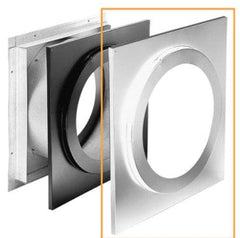 DuraVent DuraTech 8 Inch Diameter Stainless Steel Wall Thimble Exterior Trim - 8DT-WTSS