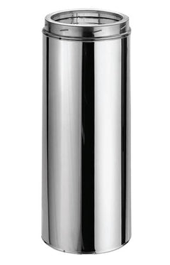 DuraVent DuraTech 8 Inch Diameter Double Wall Stainless Steel 36 Inch Chimney Pipe Length - 8DT-036SS