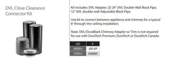 DuraVent DVL Close Clearance Connector Kit - 6DVL-KVP