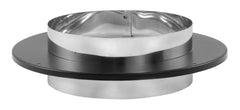 DuraVent DVL/DuraBlack 8 Inch Diameter Black Chimney Adapter - 8DVL-ADC