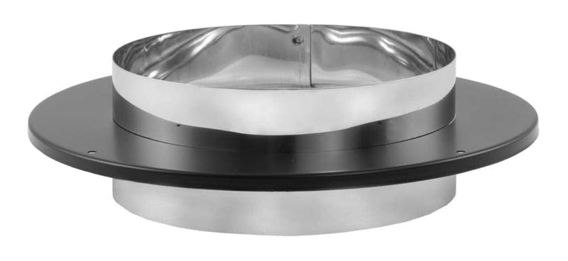 DuraVent DVL/DuraBlack 6 Inch Diameter Black Chimney Adapter - 6DVL-ADC