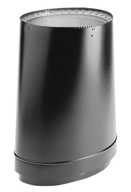 DuraVent DVL 8 Inch Diameter Oval-to-Round Adapter - 8DVL-ORAD