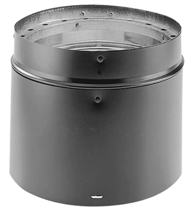 DuraVent DVL 8 Inch Diameter Double Wall Black 12 Inch Adjustable Pipe Length - 8DVL-12ADJ