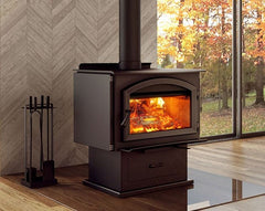 Enerzone 28-Inch Solution 3.5 Wood Burning Stove with Blower