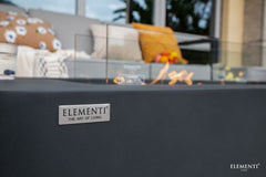 Elementi 30x62-Inch Sydney Bio-Ethanol Concrete Fire Table