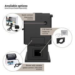 Englander ESW0001 Blue Ridge 100 High Efficiency Wood Stove