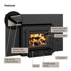 Englander ESW0014 Blue Ridge 500-I High Efficiency Wood Inserts