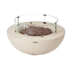 Elementi OFG101 42-Inch Lunar Bowl Concrete Fire Table