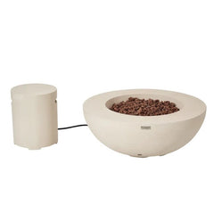 Elementi OFG101 42-Inch Lunar Bowl Concrete Fire Table