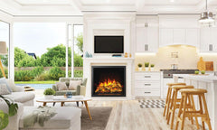 Napoleon NEFBH-MF Elevation Built-In Electric Fireplace