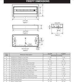 Empire 60" Carol Rose Outdoor Stainless Steel Linear Gas Fire Pit