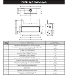 Empire 60" Boulevard Direct Vent Linear Gas Fireplace with Multi-Function Remote