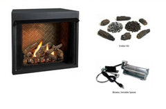 White Mountain Hearth 36" Breckenridge Premium Double-Sided Vent-Free Firebox