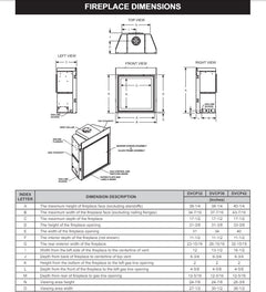 Empire 42" Madison Clean-Face Premium Direct Vent Gas Fireplace with Barrier