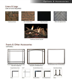 Empire 40" Renegade Clean-Face Double-Sided Direct Vent Gas Fireplace with TruFlame Technology