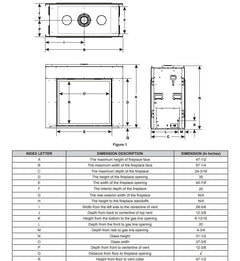 Empire 40" Renegade Clean-Face Double-Sided Direct Vent Gas Fireplace with TruFlame Technology