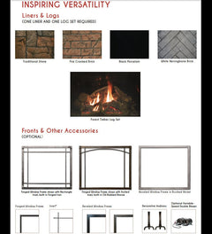 Empire 50" Renegade Clean-Face Direct Vent Gas Fireplace with TruFlame Technology