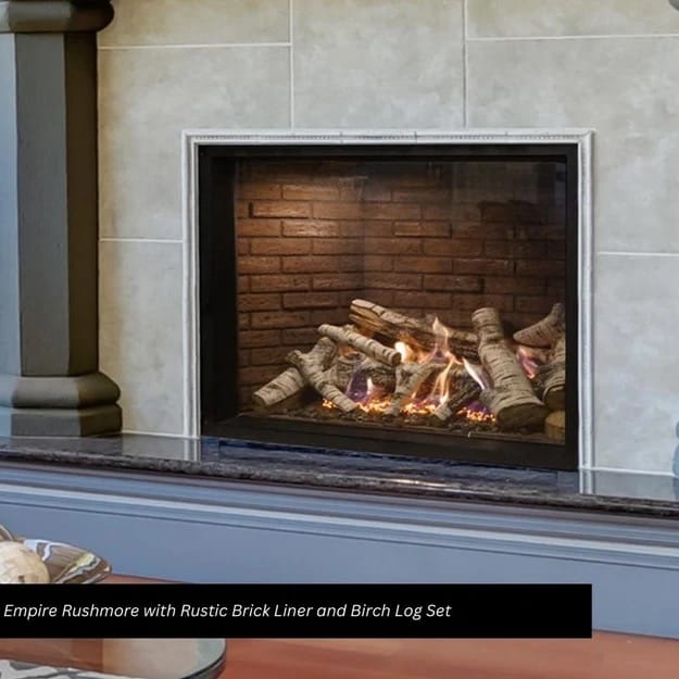 Empire 36" Rushmore Clean-Face Direct Vent Gas Fireplace with TruFlame Technology