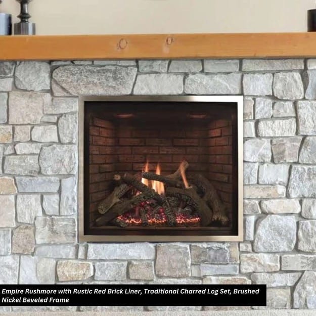 Empire 36" Rushmore Clean-Face Direct Vent Gas Fireplace with TruFlame Technology