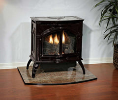 Empire 28" Spirit Cast Iron Vent-Free Gas Stove with Contour Burner and Log Set