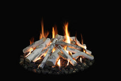 Grand Canyon FPASP-30/36 16-Piece Quaking Aspen Birch Log Set For Fire Pits