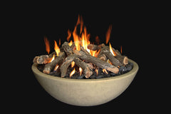 Grand Canyon FB3913-R 39-Inch Concrete Fire Bowl with Ring Burner