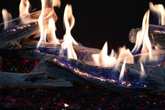 Grand Canyon LDBT-DW Bedrock Traditional Western Driftwood GlowFire Logs