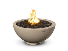 American Fyre Designs 32" Round Concrete Gas Fire Bowl