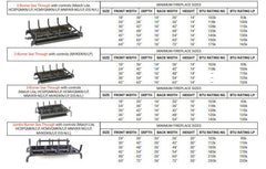 Grand Canyon 2BRN-ST Double Sided 2 Burner System