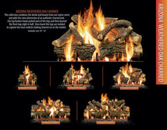 Grand Canyon 2BRN-ST-MMVR Indoor Double Sided 2 Burner System with Modulating Millivolt and Remote System