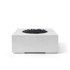 HPC Fire 32" Bravo Lightweight Concrete Fire Pit with Torpedo Burner