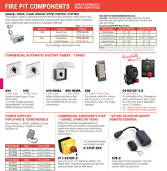 HPC Fire 311-ESTOP-3 Commercial Emergency Stop - 120VAC or 24 VAC