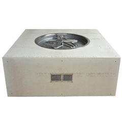 HPC Fire Square Ready To Finish Fire Pit Kit with Torpedo Burner, 54"x23.5", Fits Small Tank