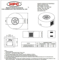 HPC Fire Round Ready To Finish Fire Pit Kit with Torpedo Burner, 60"x23.5", Fits Small Tank