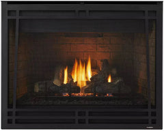 Heatilator Caliber 36" Direct Vent Gas Fireplace Top/Rear Vent with IntelliFire Touch Ignition