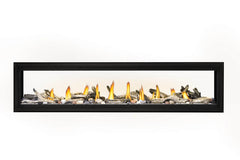 Napoleon LVX74 Luxuria See Clear Through Direct Vent Linear Gas Fireplace, 74-Inch, Electronic Ignition