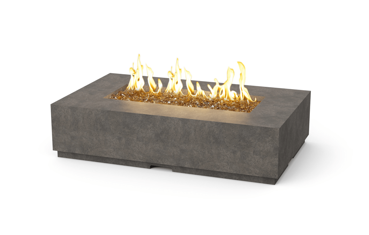 American Fyre Designs 60" Legend Rectangular Chat Height Fire Table