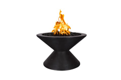 The Outdoor Plus 31" Lucia GFRC Concrete Fire Pit