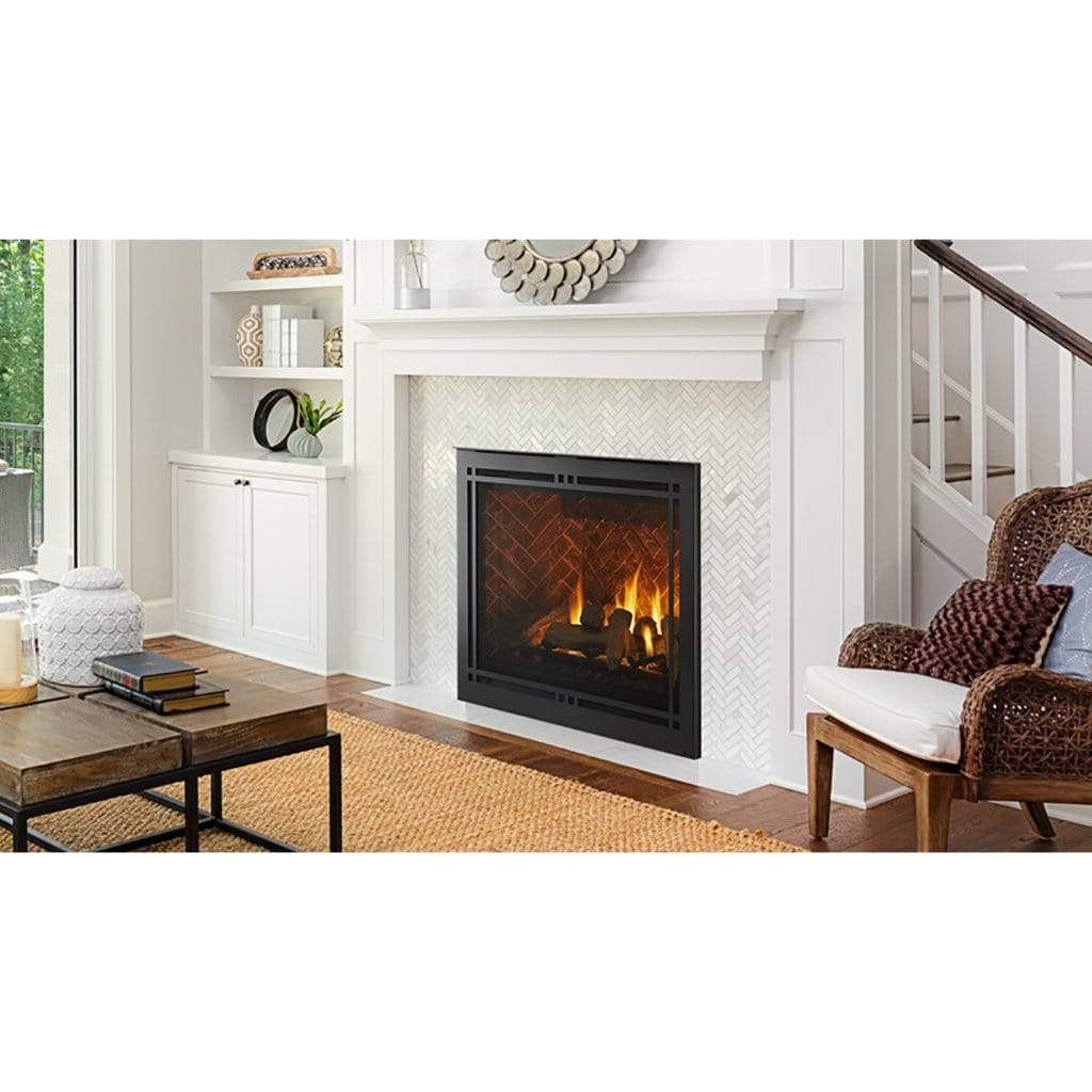 Majestic 36" Meridian Direct Vent Gas Fireplace with Intellifire Touch Ignition System