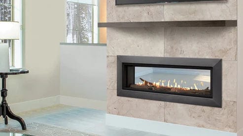 Majestic 36" Echelon II See-Through Direct Vent Gas Fireplace with IntelliFire Touch Ignition System